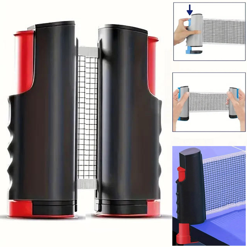 Table Tennis Kit - Siatka do tenisa stołowego 2026, przenośna,