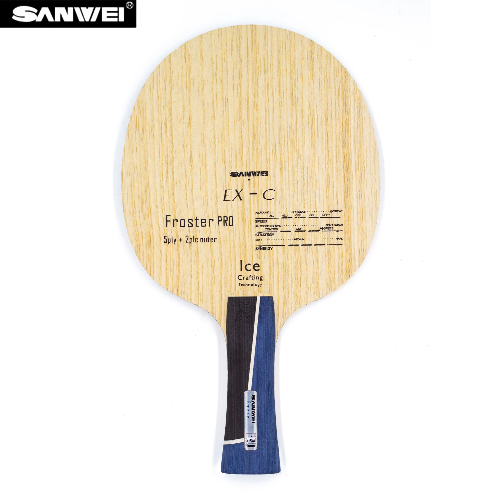 Table Tennis Market - Dłuto do tenisa stołowego SANWEI ALC