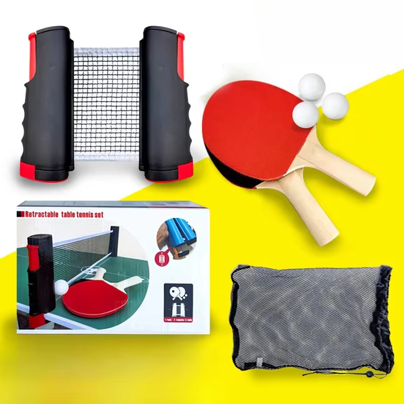 Table Tennis Kit - Rozciągliwa siatka do pingponga lub przenośna