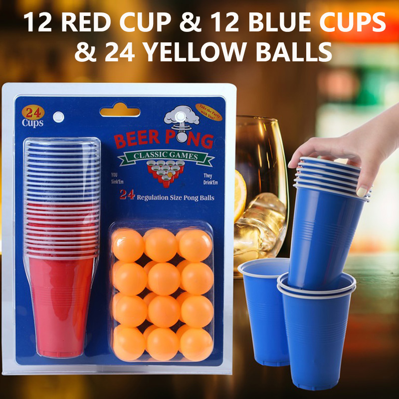 Zestaw do gry Beer Pong i kubk – Table Tennis Kit recenzja i cena