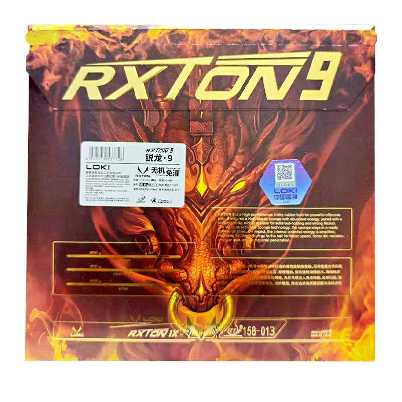 LOKI RXTON 9 – nakładka do pin – Table Tennis Market recenzja i cena