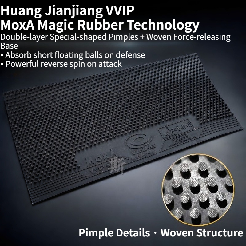 YINHE Huang Jianjiang VVIP OX  – Table Tennis Is Played With A recenzja i cena